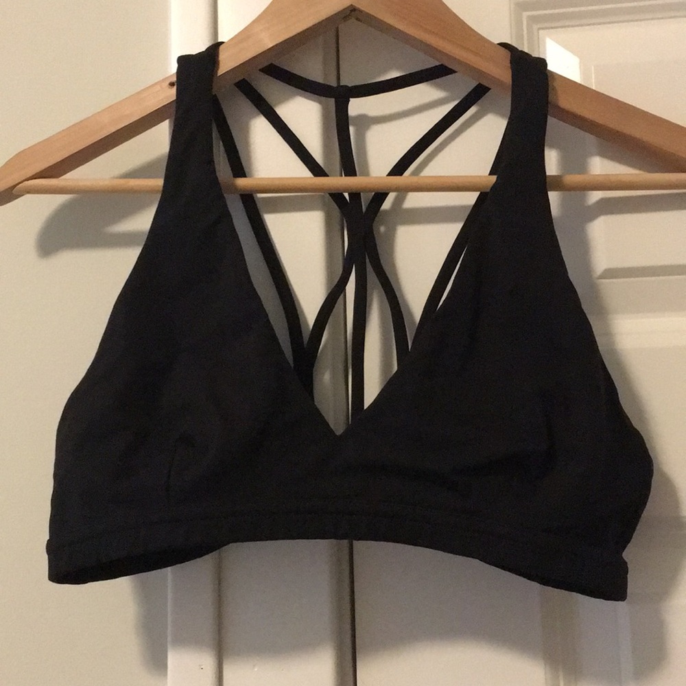 Lulu lemon black sports bra